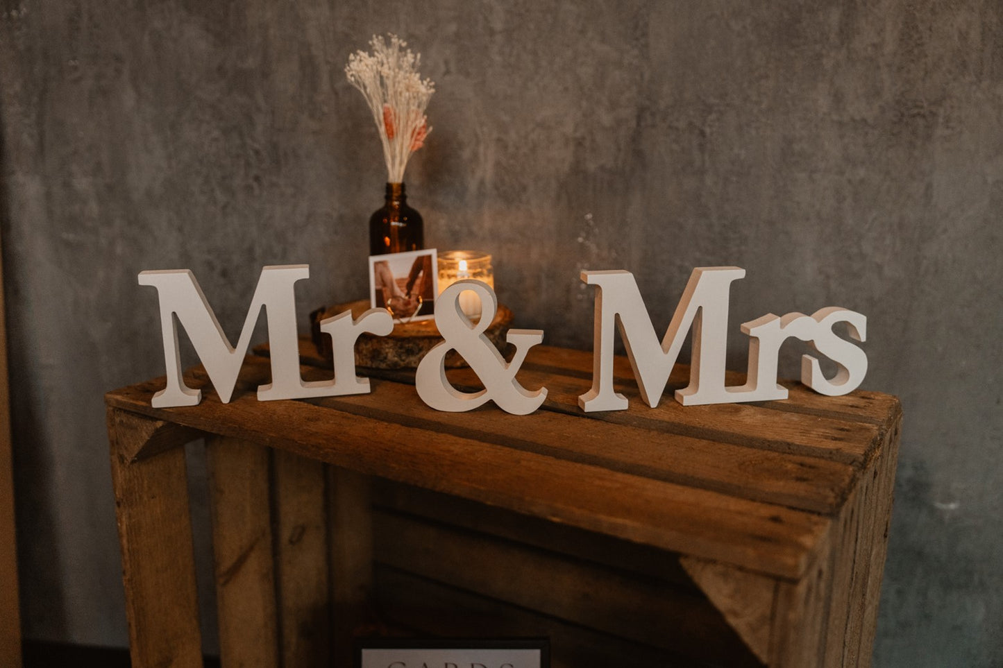 MR & MRS letters